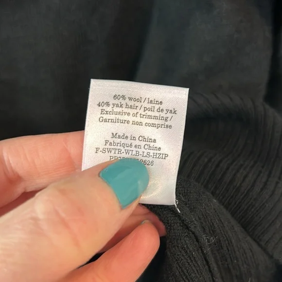 NWT Everlane The Luxe Merino Half-Zip Sweater - Picture 12 of 15